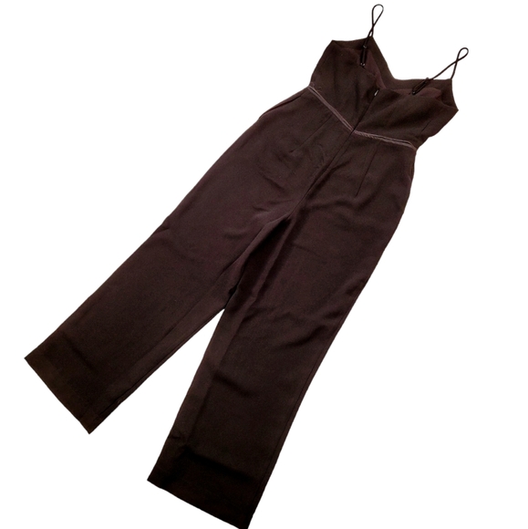 NWT Maeve x Anthropologie Magdalena Spaghetti Strap V-Neck High Rise Jumpsuit 6 - Picture 6 of 12